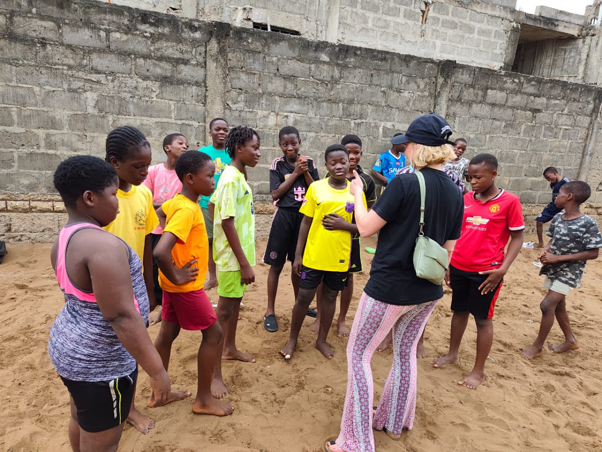 Benin visit with Sport et Compassion 1