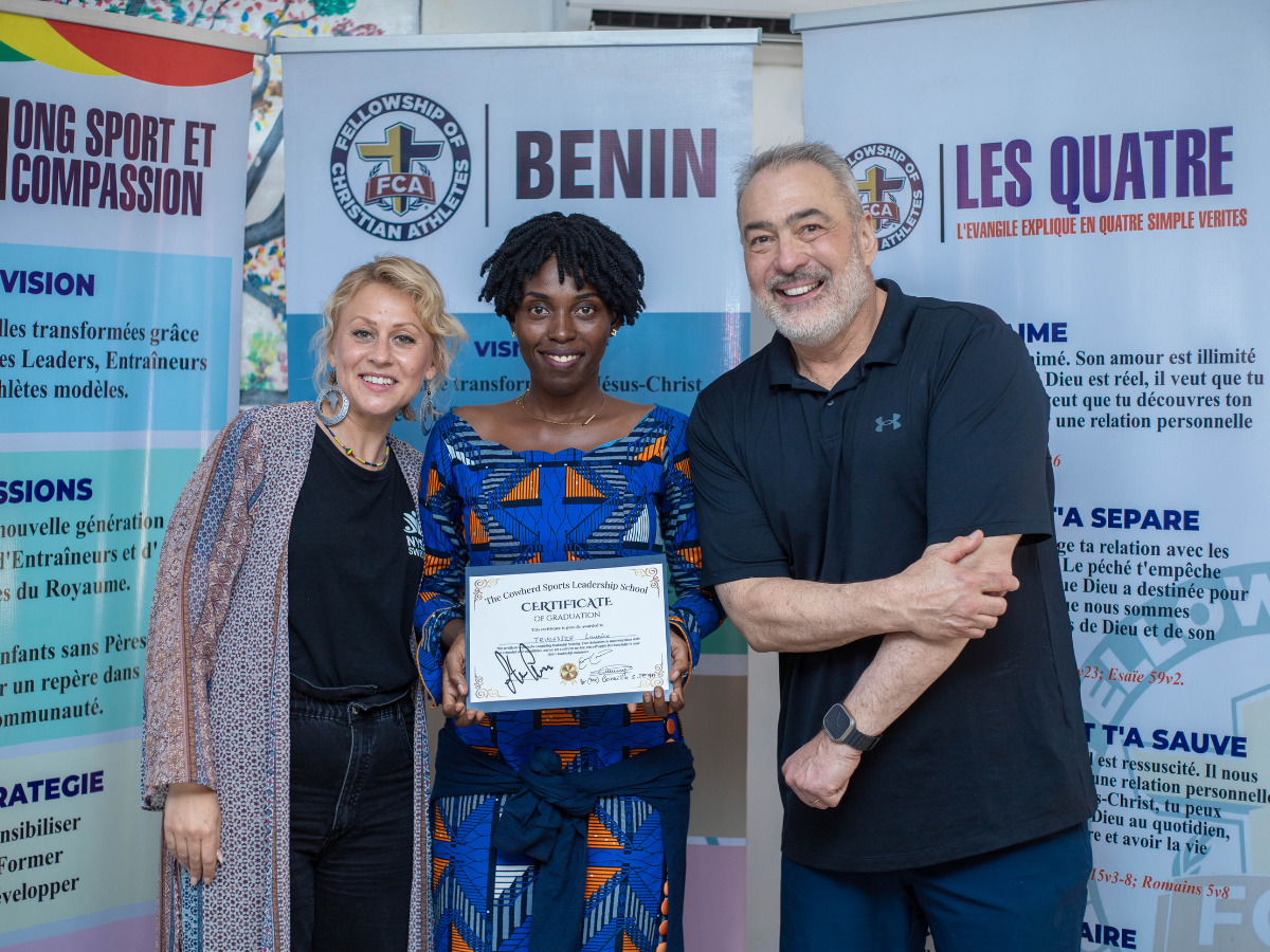 Benin visit with Sport et Compassion 2